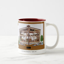 Noah`s Ark Diorama Mug mugs
