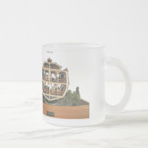 Noah`s Ark Frosted Glass Mug mugs