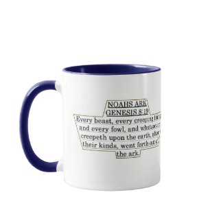Noah`s Ark Model Mug mug
