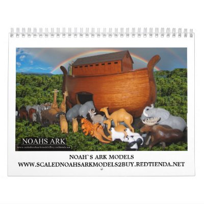 Noah`s Ark Wall Calendar by noahsarkstore
