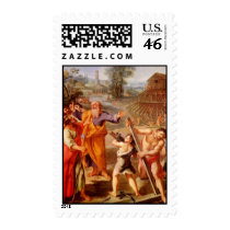 Noah’s construction of the Ark Postage postage by KitteasGallery Noah’s construction of the Ark Postage postage