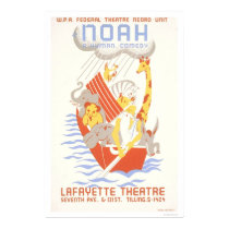 Noah & The Ark 1938 WPA posters by lc_wpa Noah & The Ark 1938 WPA posters