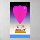 Noah the Scientist: Noah Air Balloon Poster