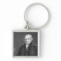 Noah Webster  engraved by G. Parker Key Chain