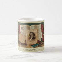 Noah Webster The Schoolmaster of the Republic Coffee Mugs