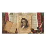 Noah Webster The Schoolmaster of the Republic Picture Card