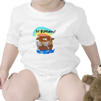 Noah's Ark 1st Birthday Tshirts and Gifts
