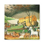 Noah's Ark - Animal Art by Edward Hicks Magnet