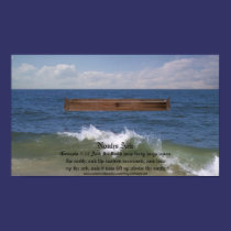 Noahs Ark At Sea Poster posters