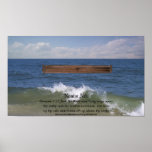 Noahs Ark At Sea Poster