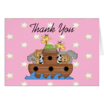 Noah's Ark Baby Shower Invitation cards