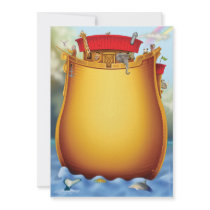 Noah's Ark Baby Shower Invitations