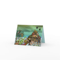 Noah's Ark Birthday Card