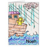 Noah's Ark (blank inside) Greeting Card