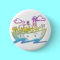 Noah's Ark buttons by Artists4God Noah's Ark buttons