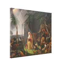 Noah's Ark by Charles Wilson Peale - Circa 1819 Stretched Canvas Prints