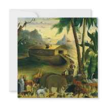 Noah's Ark by Joseph Henry Hidley Custom Invitations