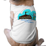 Noah's ark Christian artwork_1 Doggie Tee Shirt