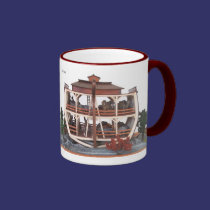 Noahs Ark Cross Section Model Coffee Mug mugs