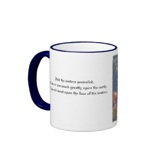 NOAHS ARK DIORAMA COFFEE MUG mug