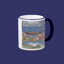 Noahs Ark Diorama Coffee Mug mugs