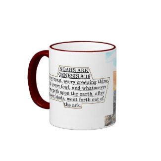 Noahs Ark Diorama Mug mug
