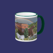Noahs Ark Diorama Mug mugs