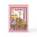 Noah's Ark Happy Birthday cards by SweetRascal Noah's Ark Happy Birthday cards
