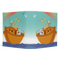noahs ark notebook vinyl binders