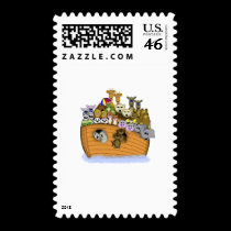 Noah's Ark postage by timeforstyle Noah's Ark postage