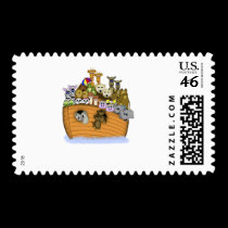 Noah's Ark postage by timeforstyle Noah's Ark postage