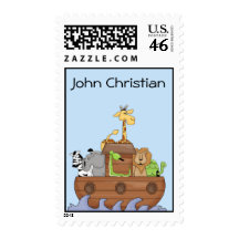 Noah's Ark Postage Stamp