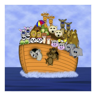 Noah's Ark Print by timeforstyle