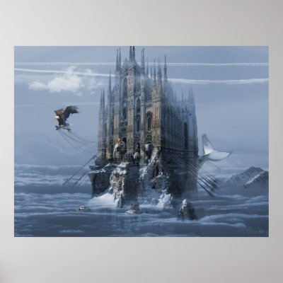 Favorite Surreal Posters - Noah's Ark Print