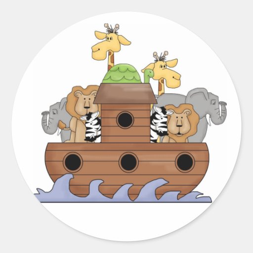 Noahs Ark stickers | Zazzle
