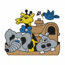 Noahs Ark Topper embroidered shirts by ZazzleEmbroidery Noahs Ark Topper embroidered shirts