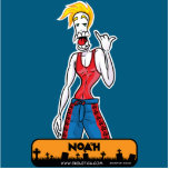 Noah's Sculpture - Skekletica.com - webcomic Acrylic Cut Out