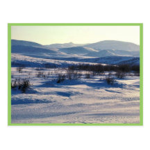 Noatak River in Winter Post Card