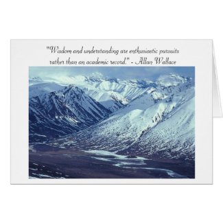 Noatak River Photo Card card