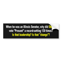 NOBAMA 0034 bumper stickers