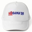 Nobama 08 Hat by nobamaapparel Nobama 08 Hat