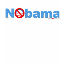 NObama 08 shirt logo by hbhs_rowsea NObama 08 shirt logo