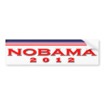 Nobama 2012 bumper sticker