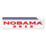 Nobama 2012 bumper sticker