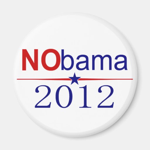 NObama 2012 election Magnet
