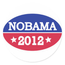 Nobama 2012 election stickers