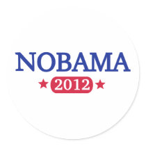Nobama 2012 election stickers