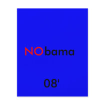 NObama 2012 Flyer