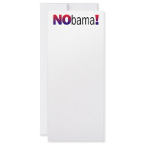 Nobama Anti-Obama Announcement