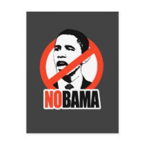 NOBAMA / ANTI-OBAMA T-SHIRT postcards